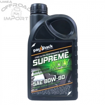 PAYBACK SUPREME MOLY 80w90 SYNTHETIC API GL-5 LS 1-liter