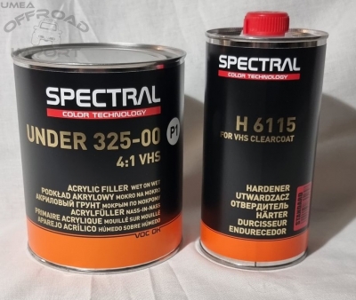 "FILLER" Spectral Under 325-00 + Härdare (KIT) 1 + 0,5 Liter