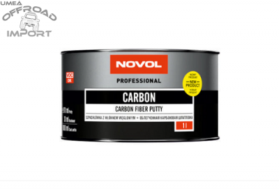 Novol CARBON Kolfiber-spackel 1,2kg